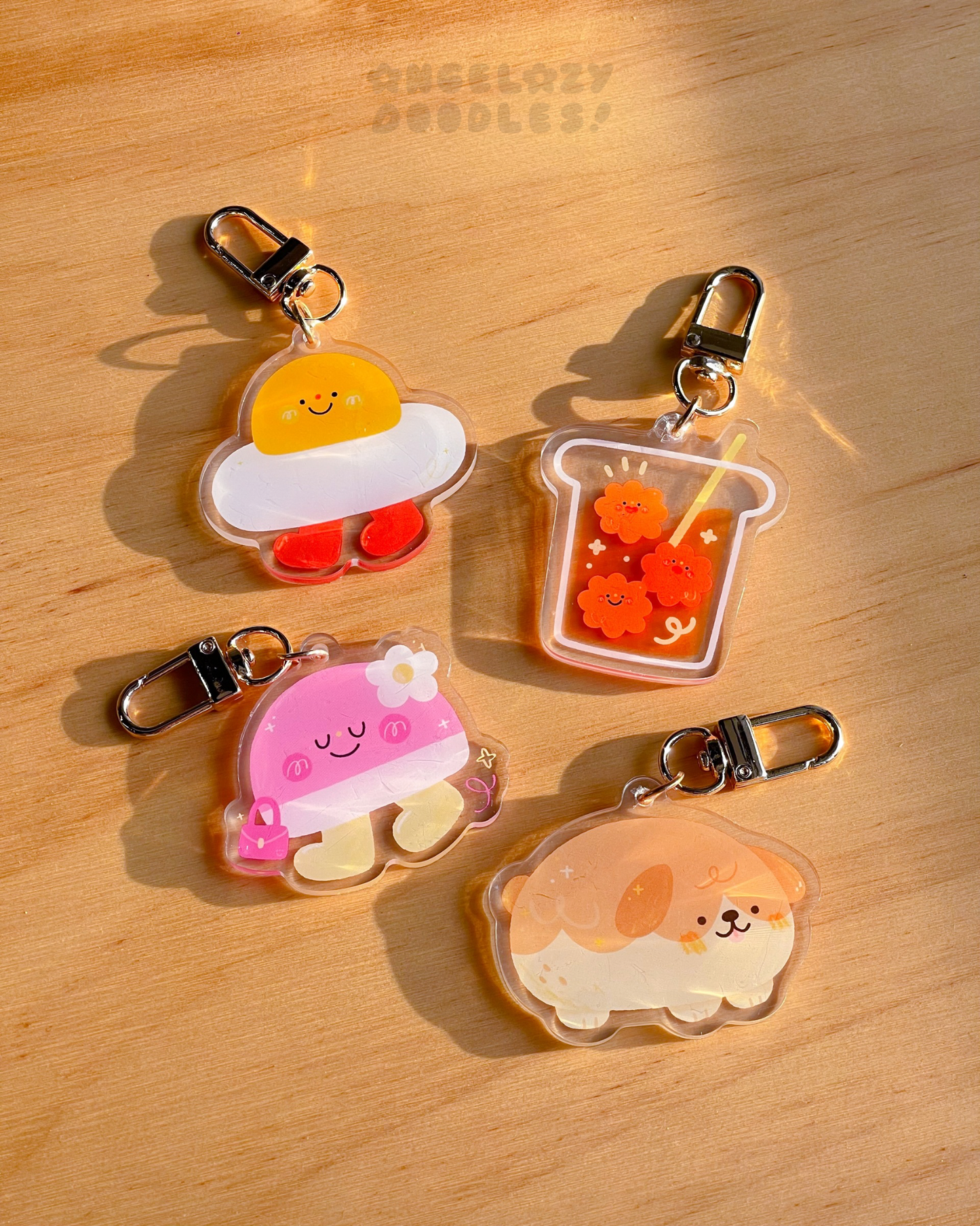 Acrylic Keychains: Original Characters