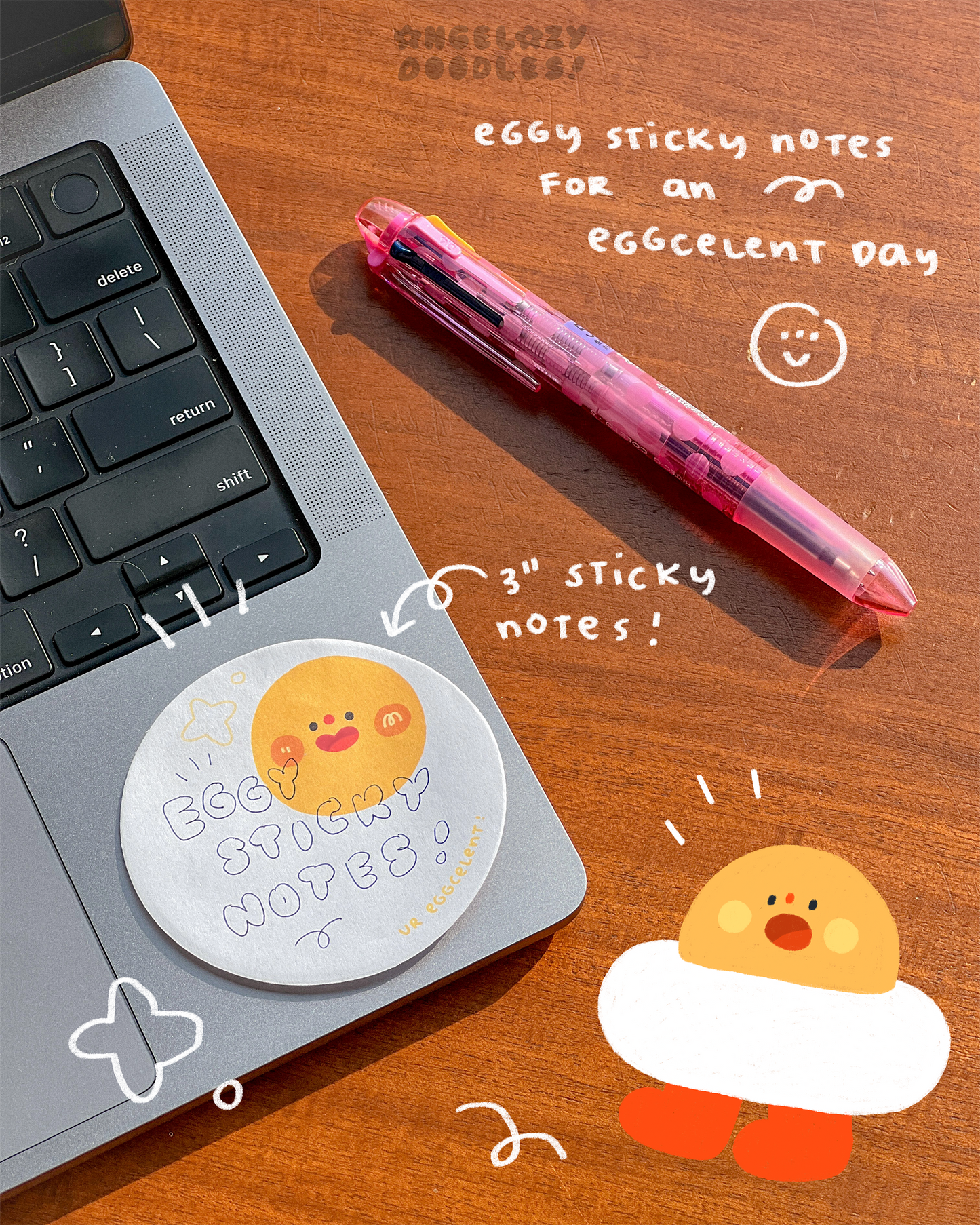 Eggo Boi Sticky Notes