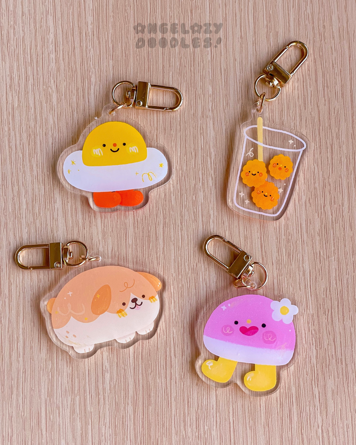 Acrylic Keychains: Original Characters