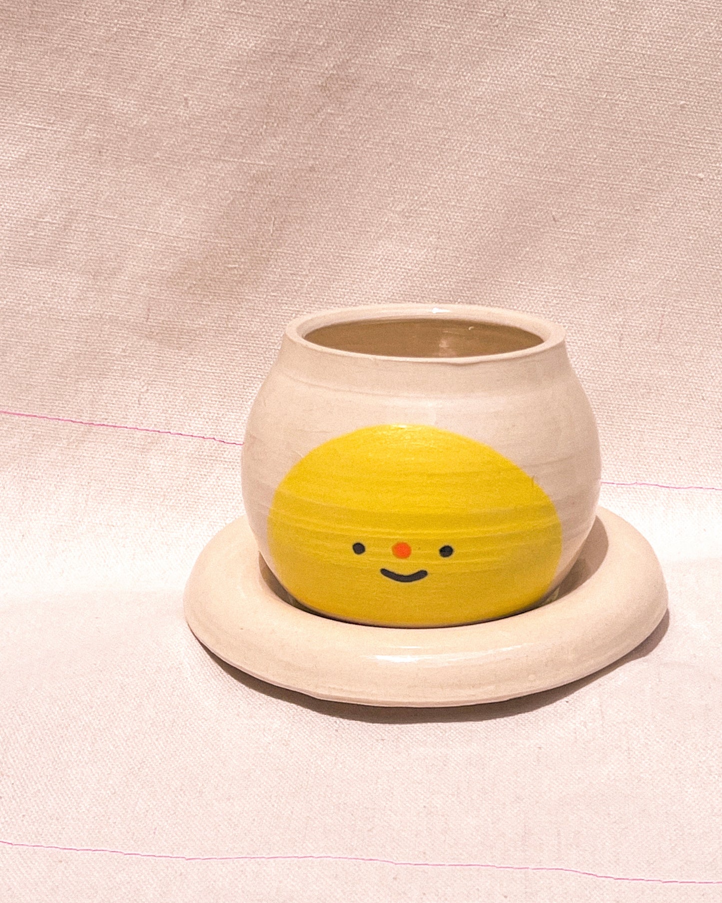 The Merienda Collection: Eggo Boi Cup & Saucer (Preorder)