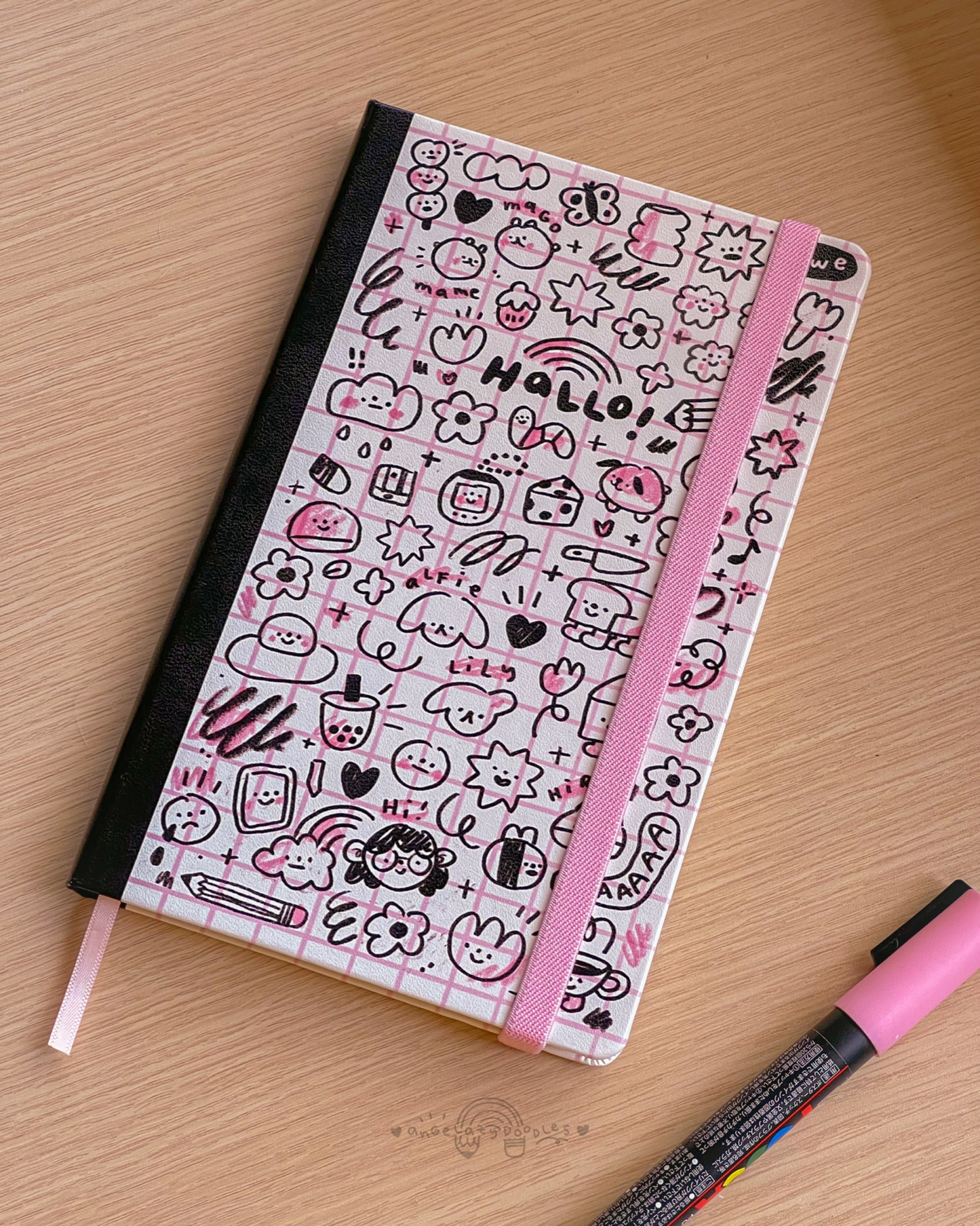 A5 Leatherette Notebook (Dotted)